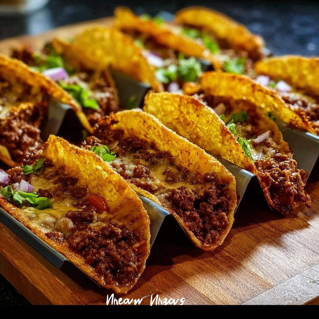 Crispy Beef Tacos