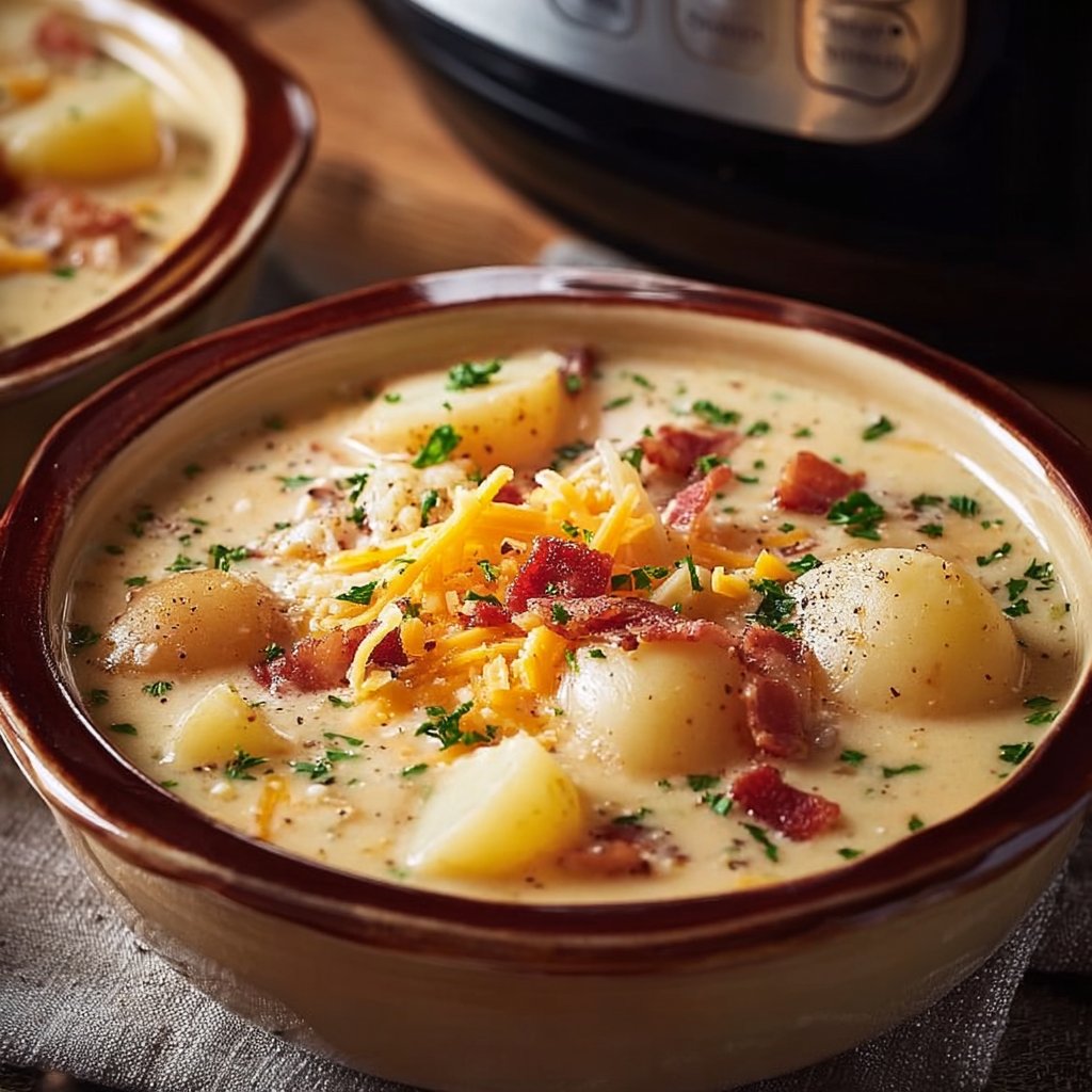 Crock Pot Crack Potato Soup
