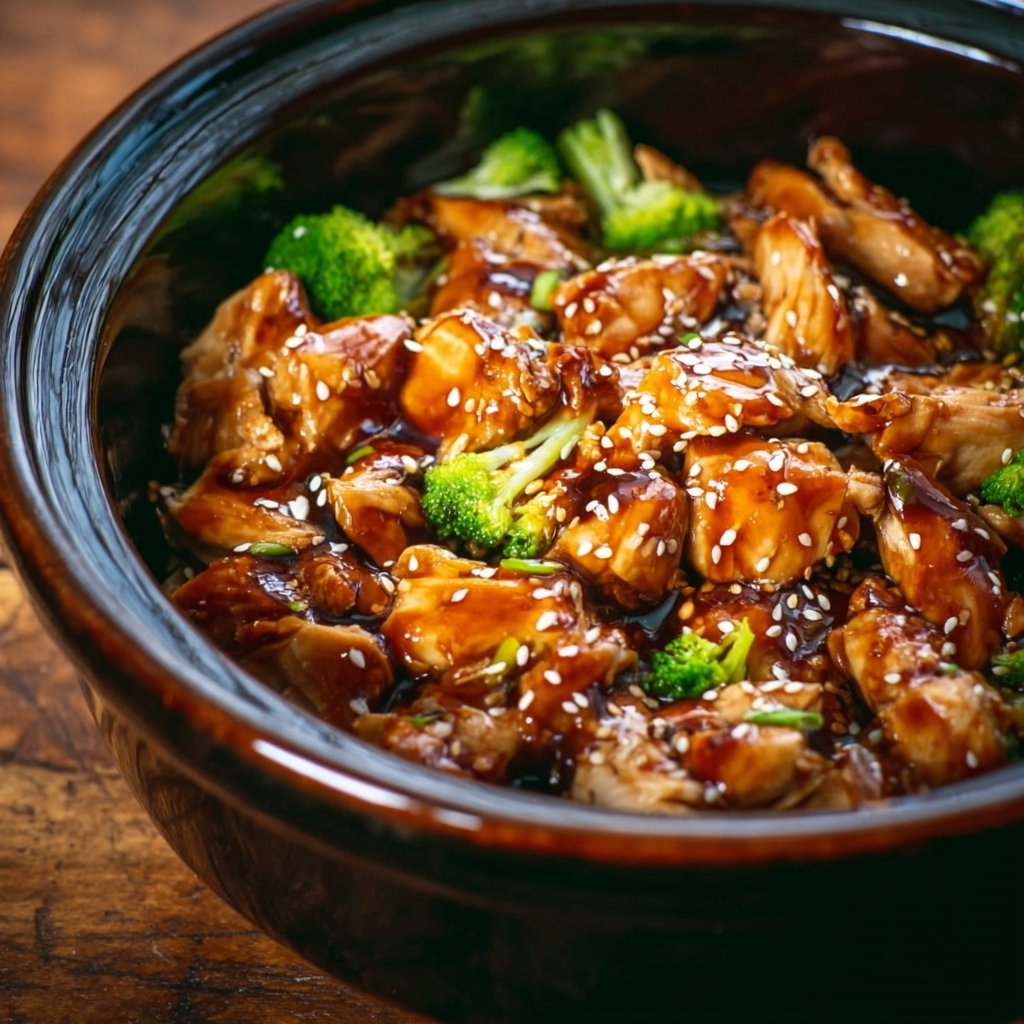 Dump and Go Crockpot Teriyaki Chicken