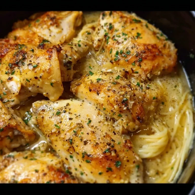 Crock Pot Angel Chicken served with rice and vegetables