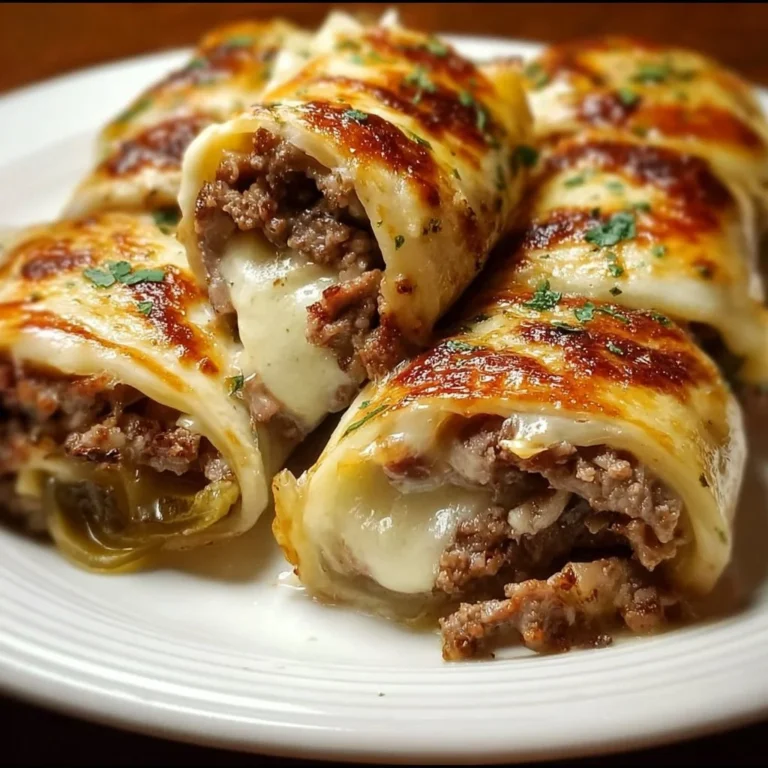 Keto Philly Cheesesteak Roll Ups served on a plate with toppings