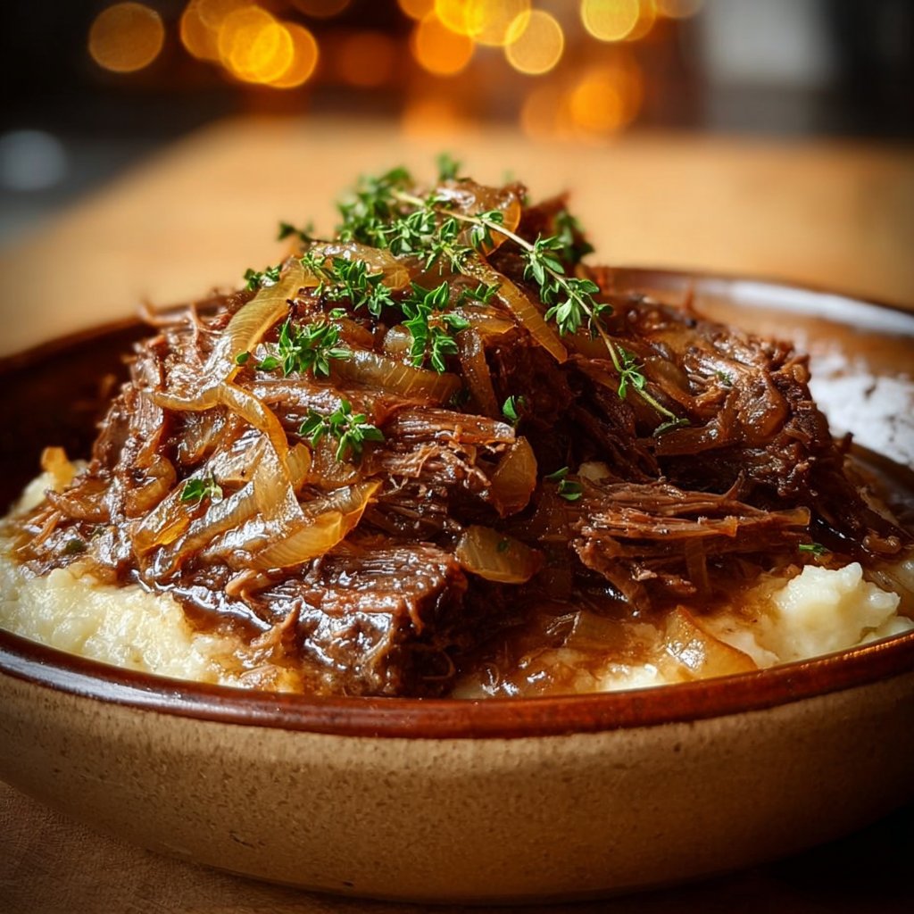 Crock Pot French Onion Pot Roast