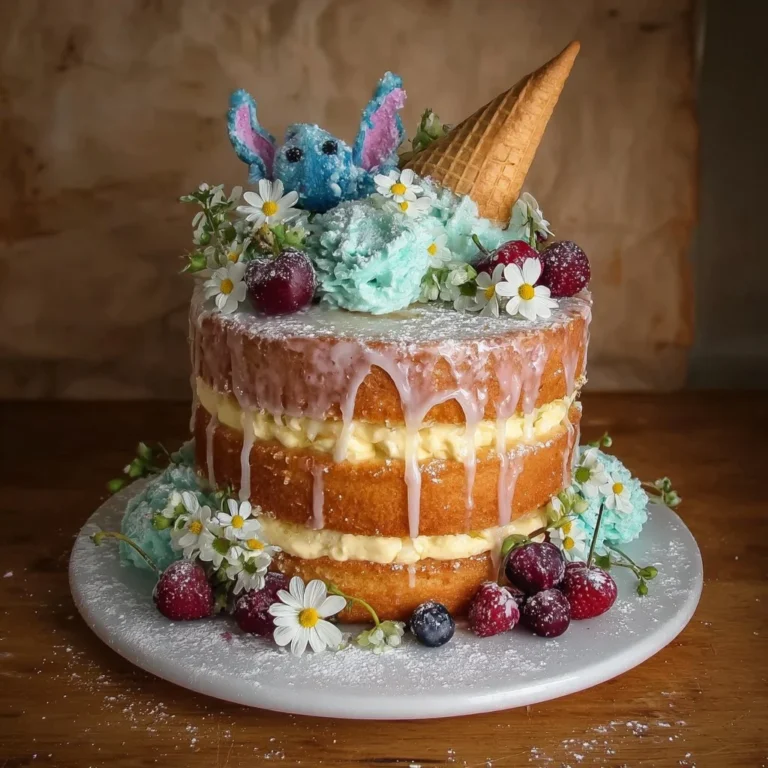 A beautifully decorated cake by Lianne Hempsall showcasing intricate designs and flavors.