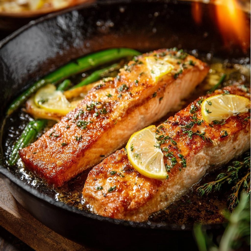 Lemon Garlic Butter Salmon