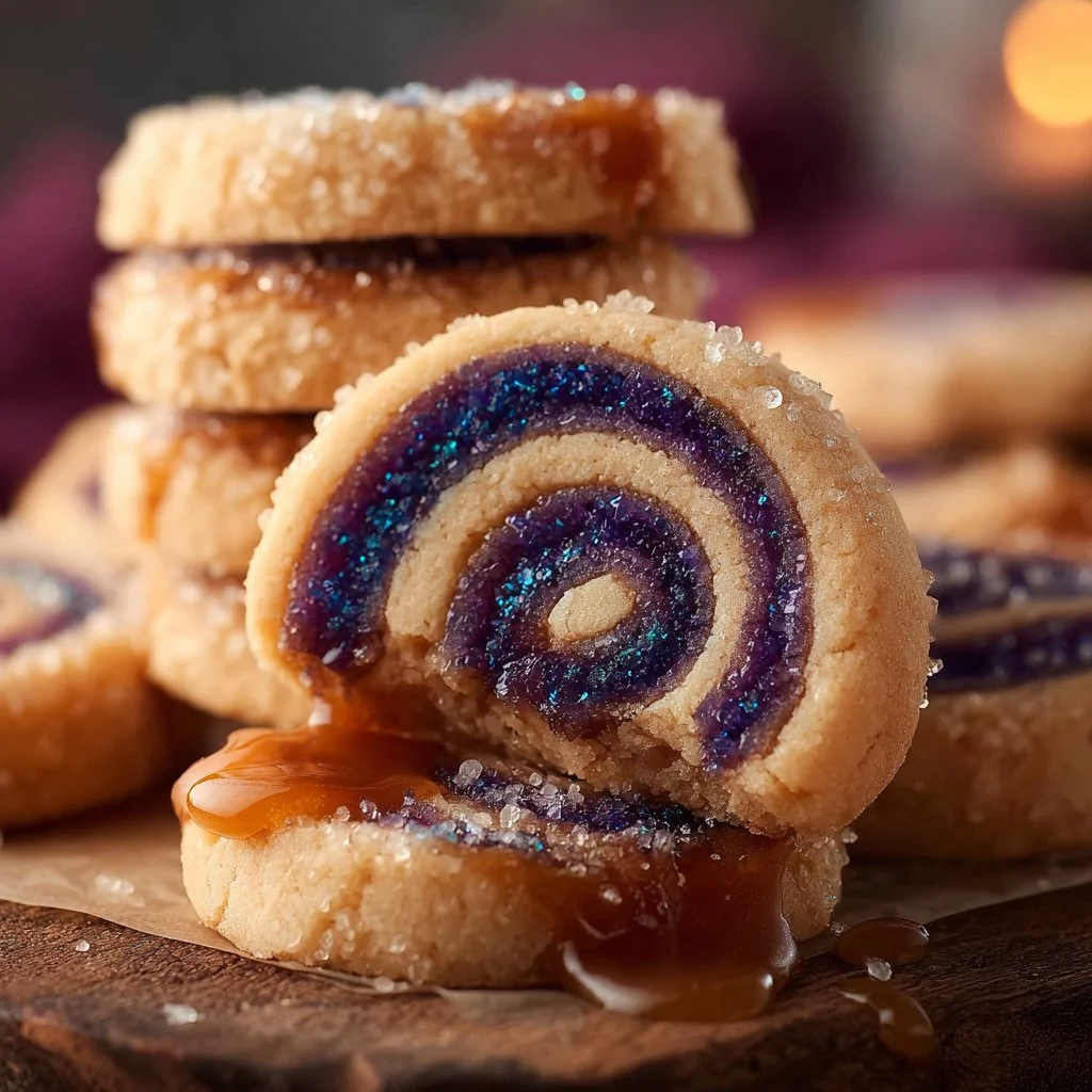 Biscuits en spirale magiques
