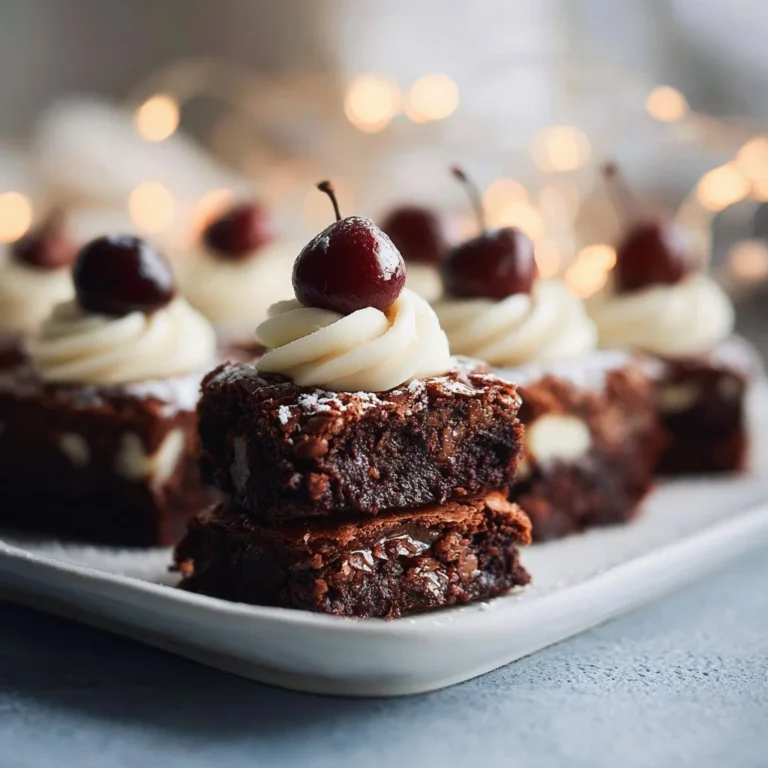 Brownie festif ultime présenté avec décoration colorée pour célébrer des moments spéciaux.