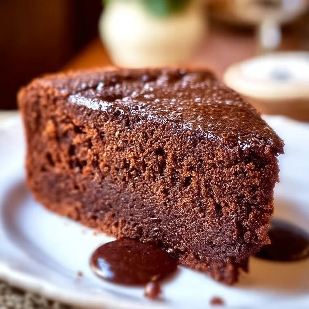 Gâteau au chocolat facile et moelleux