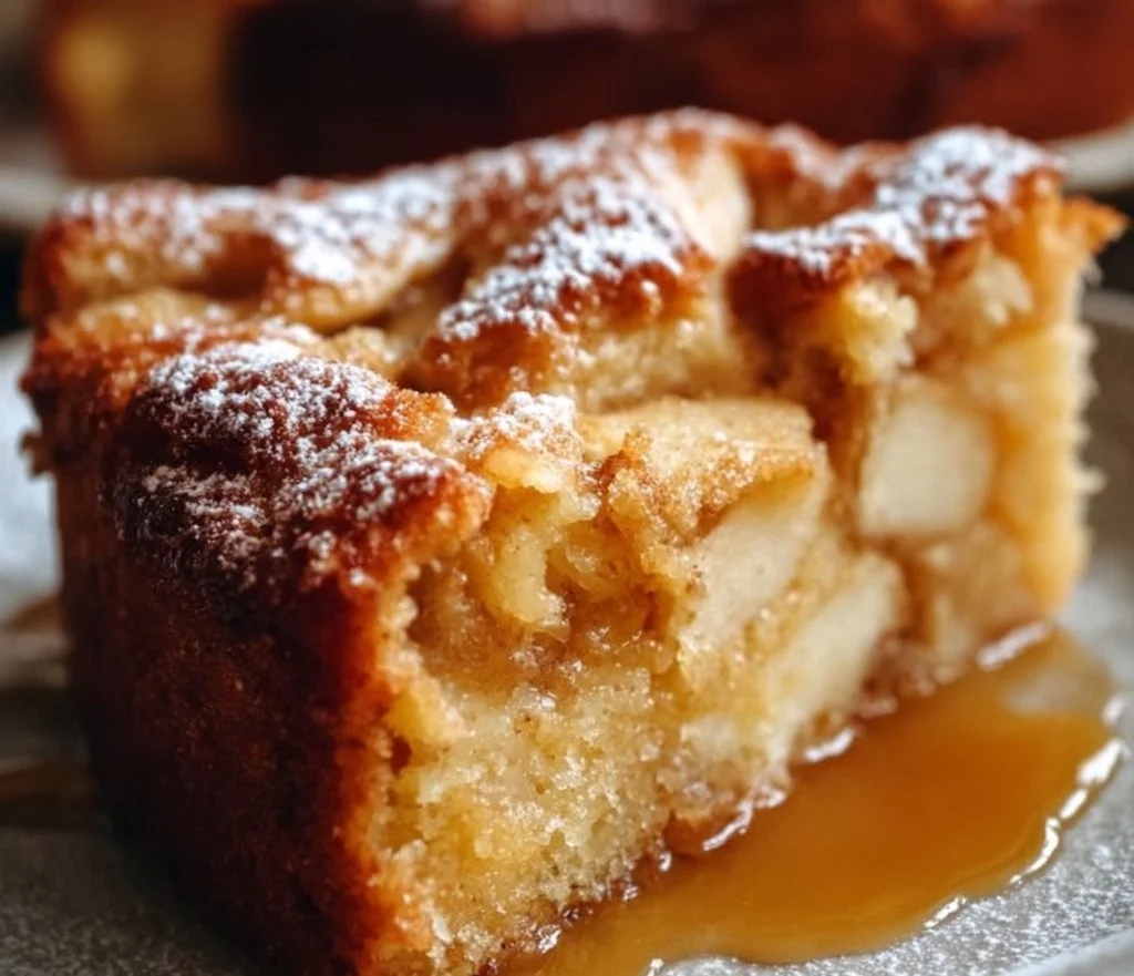 Gâteau aux pommes moelleux