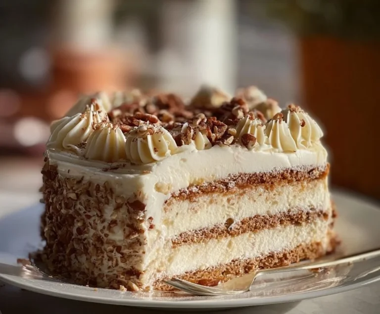 Gâteau Crème Italienne Rapide, dessert crémeux et savoureux, prêt en un rien de temps.