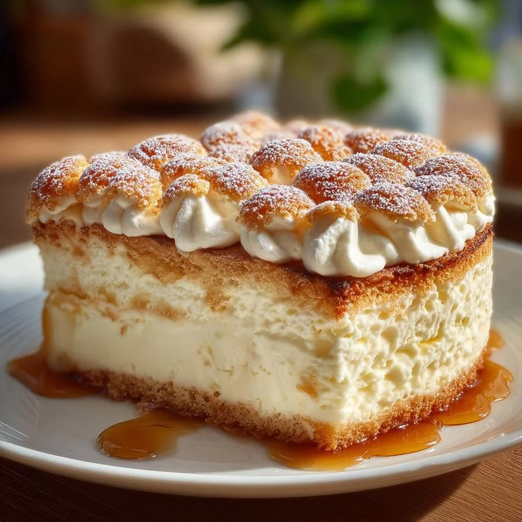Gâteau crémeux aux 3 yaourts