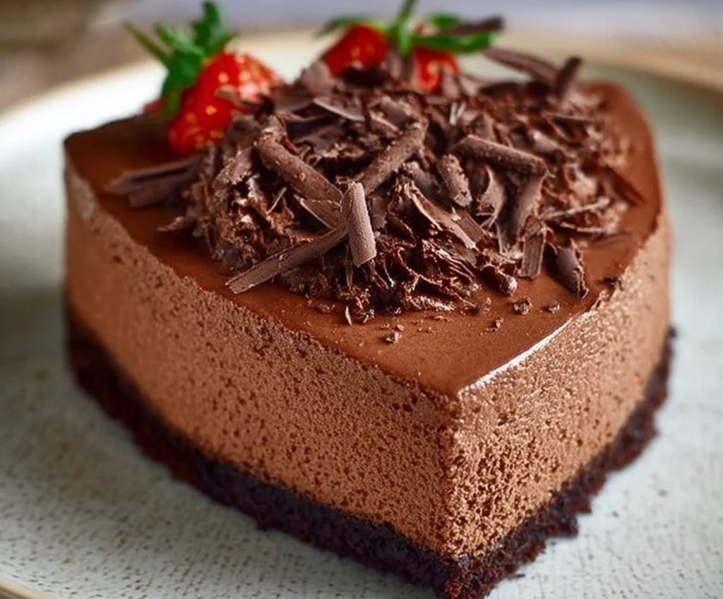 Gâteau Mousse au Chocolat, un dessert léger et fondant pour régaler vos invités.