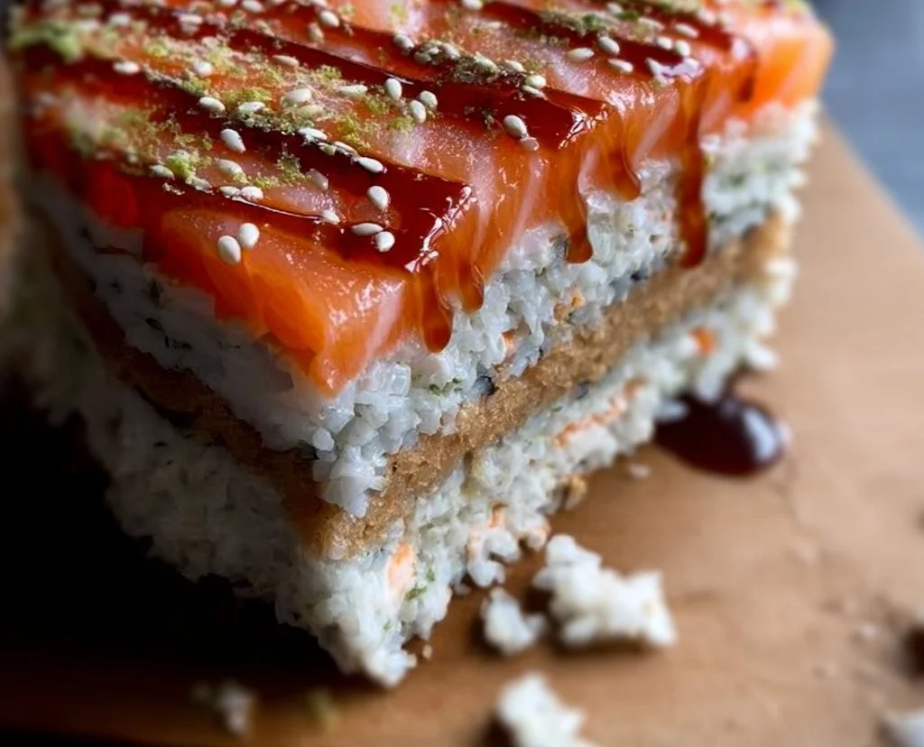 Gâteau sushi