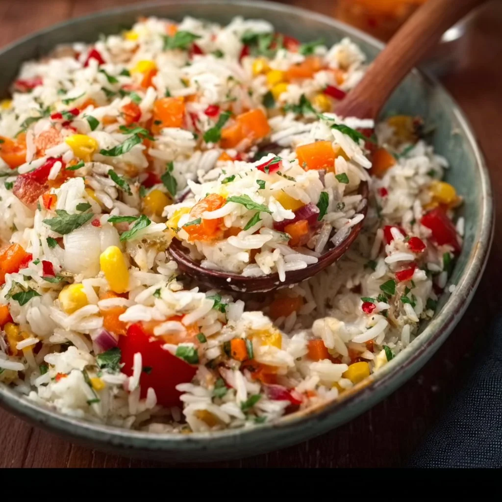 Salade de riz parfaite