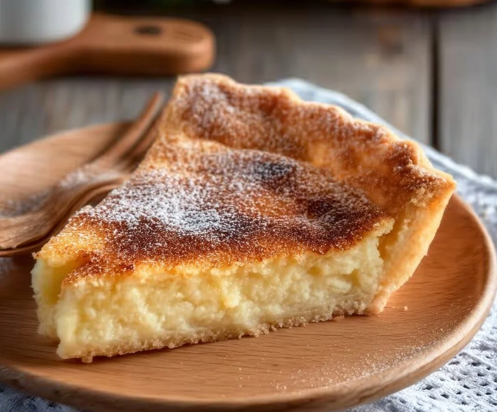 Tarte au Sucre Moelleuse, dessert crémeux et sucré traditionnel