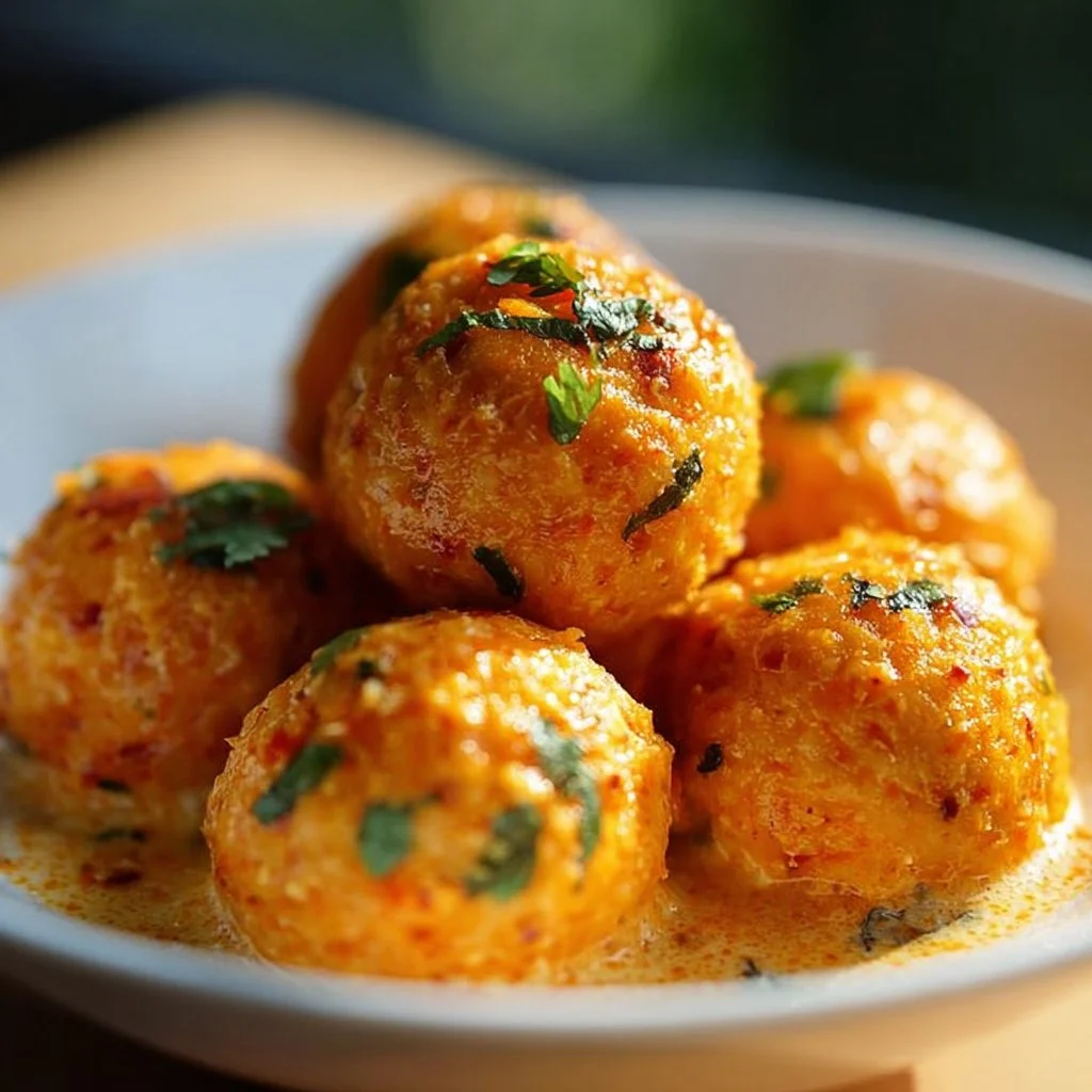 Boulettes de Carottes à la Coco Curry : Une Fusion Délicieuse
