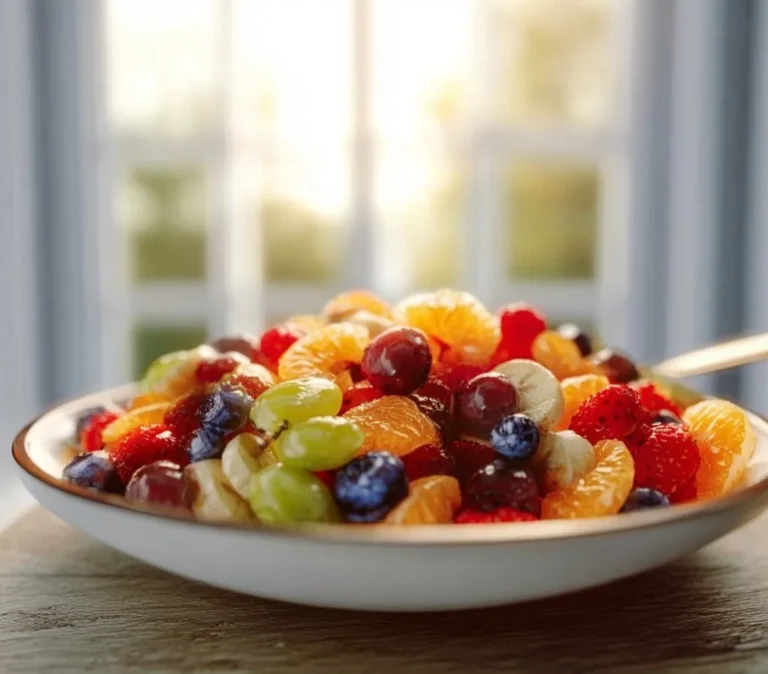 Méli-mélo de fruits frais et colorés dans un bol