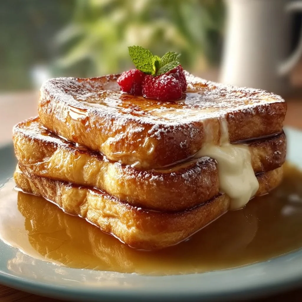 Pain perdu revisité avec petits pains hawaïens, un dessert créatif et délicieux.