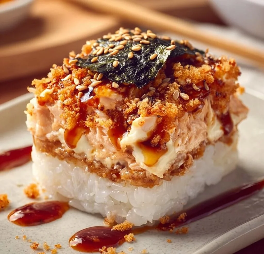 Parfait de sushi au four