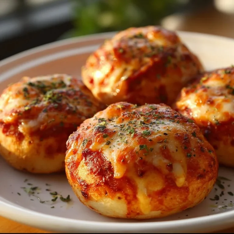 Recette de pizza bombs délicieuses, petit encas parfait pour les soirées.