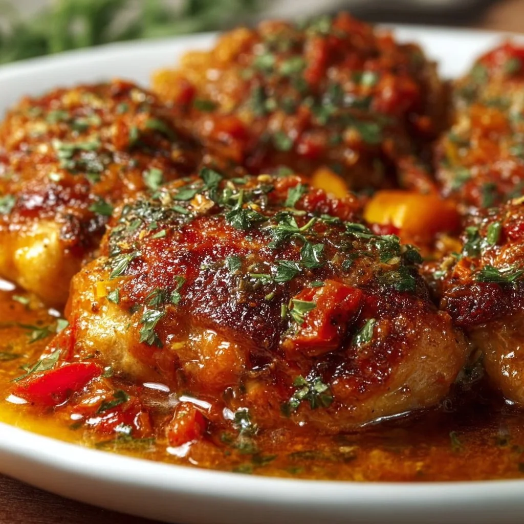 Poulet Basquaise Express : Savoureux en 30 Minutes