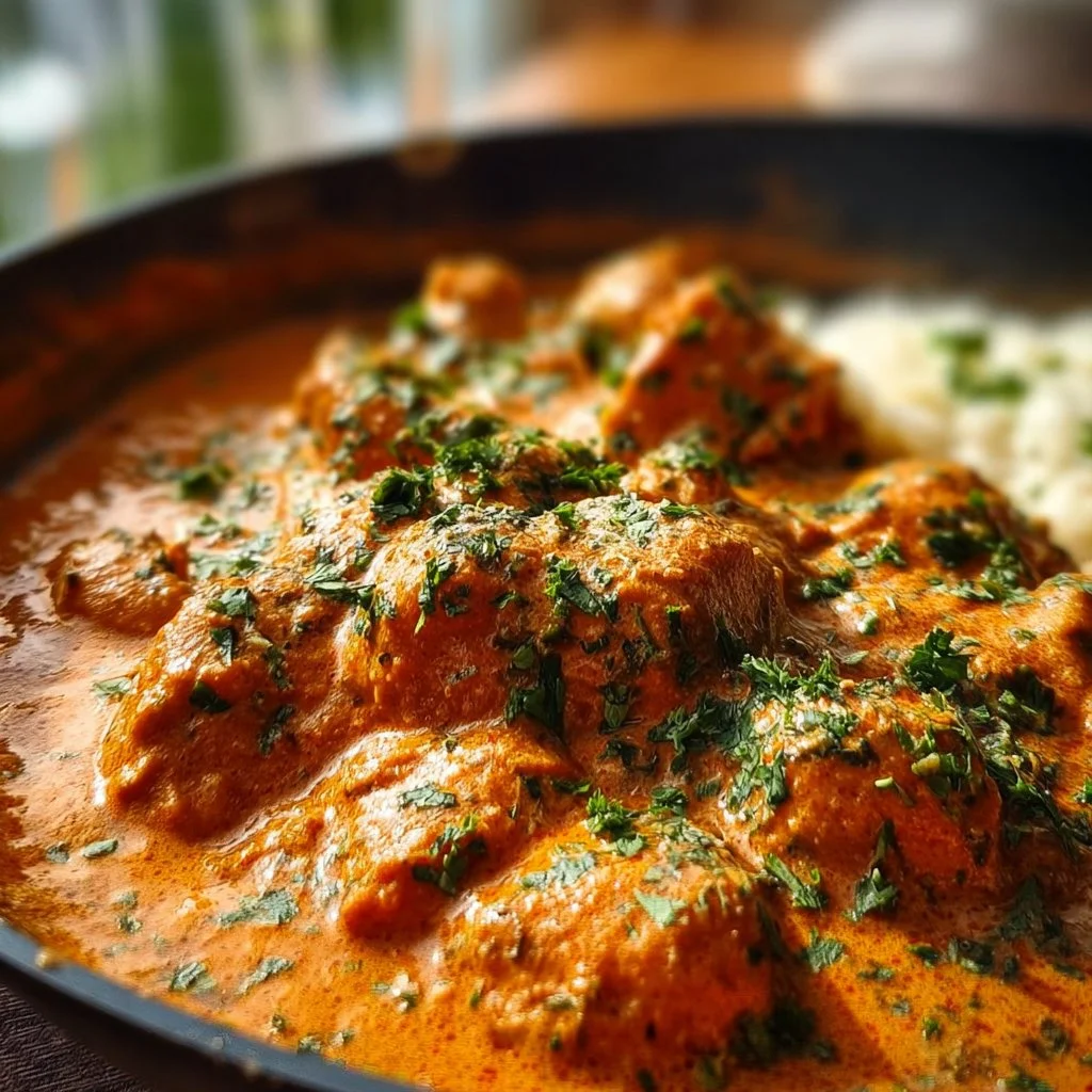 Poulet Beurré Fait Maison
