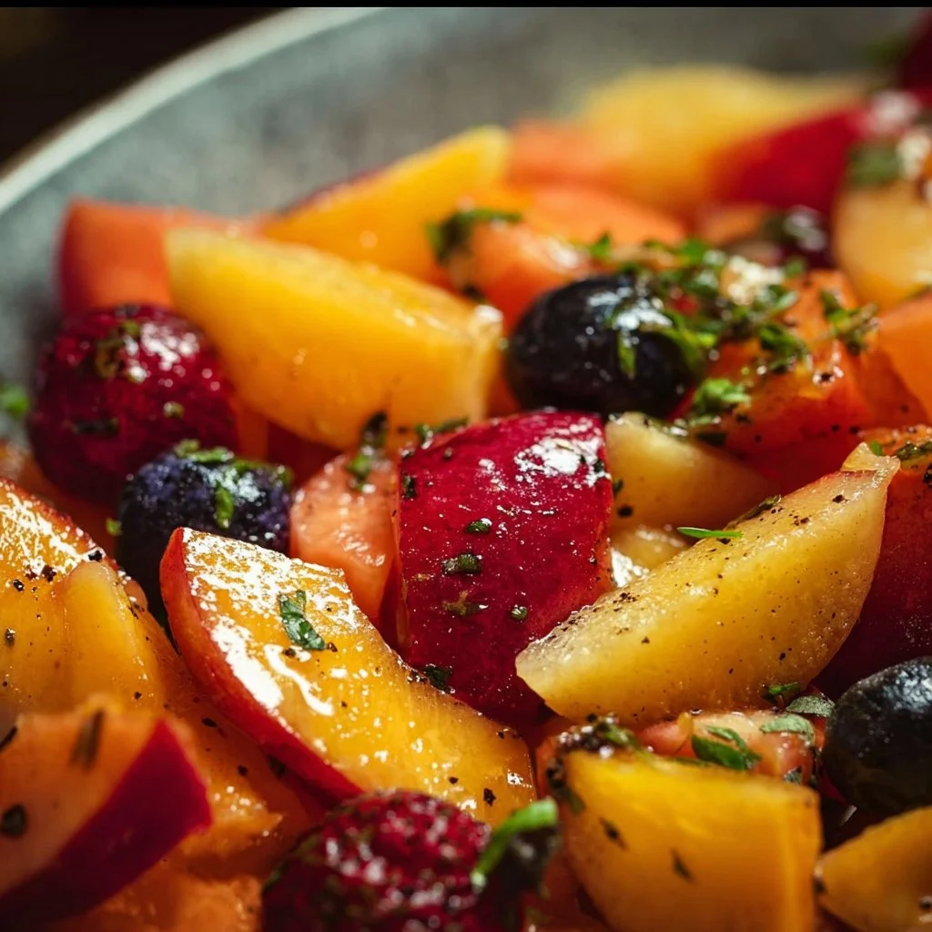 Salade estivale de fruits