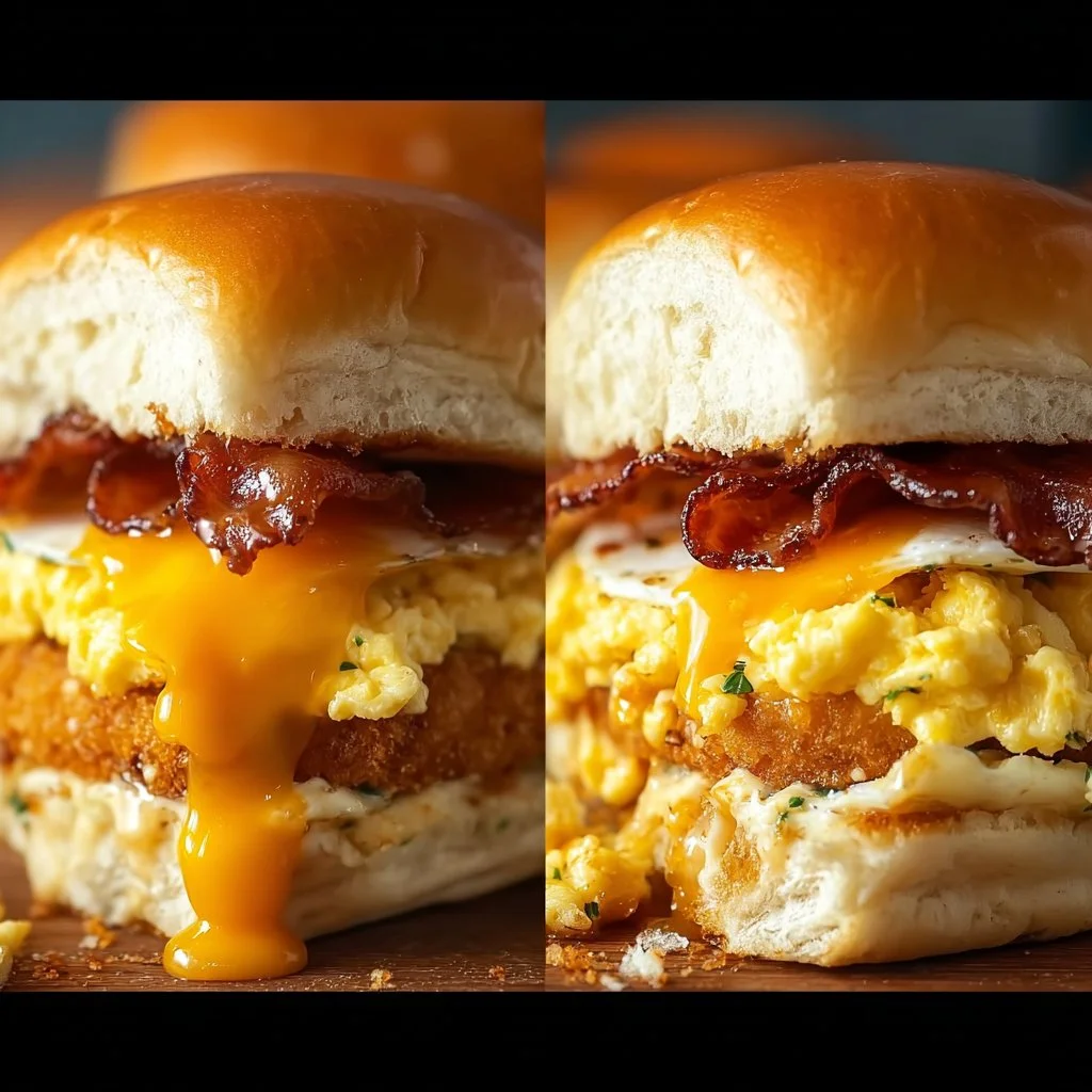 Sliders du Petit Déjeuner