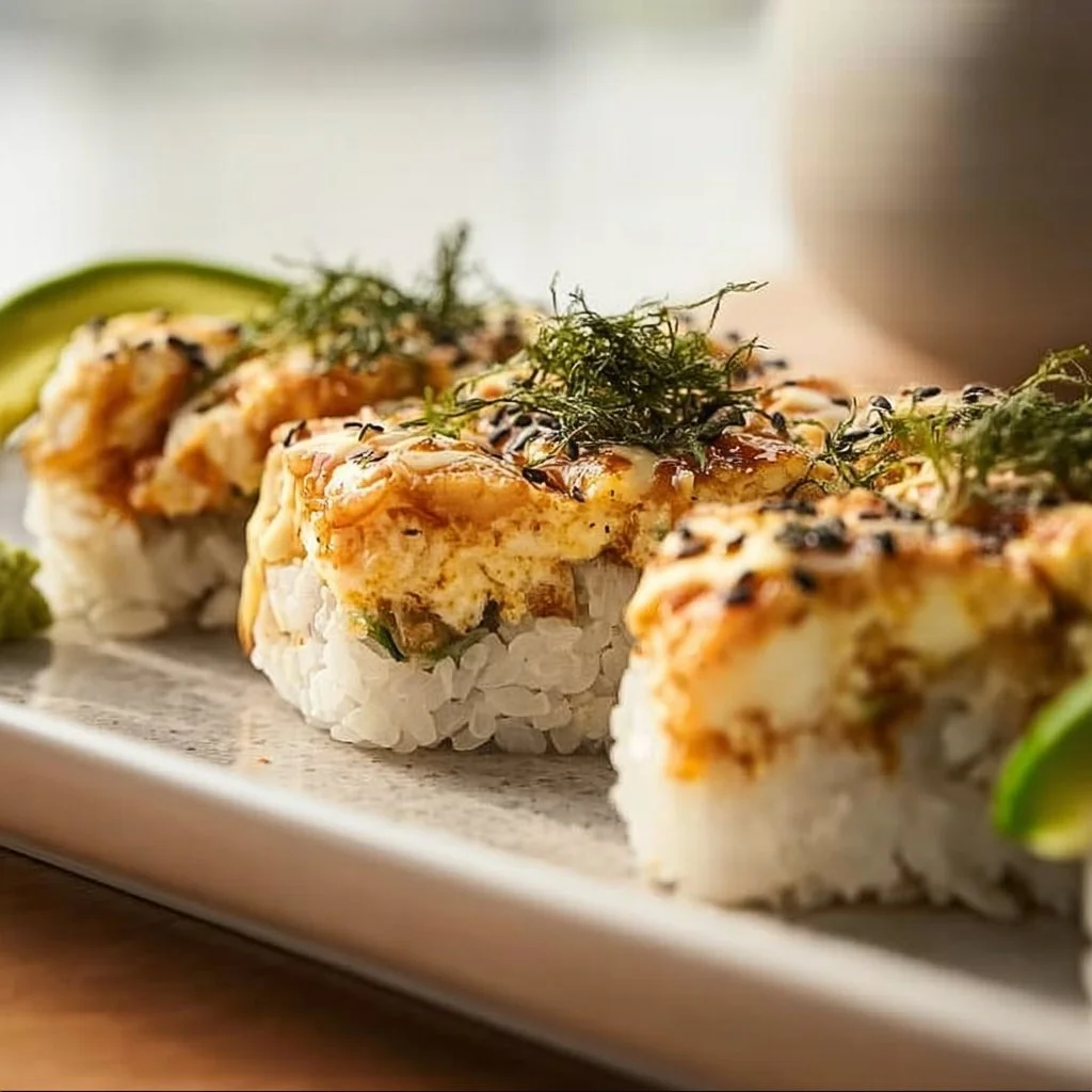 Recette de Sushi Bake délicieuse et facile à réaliser pour vos repas.
