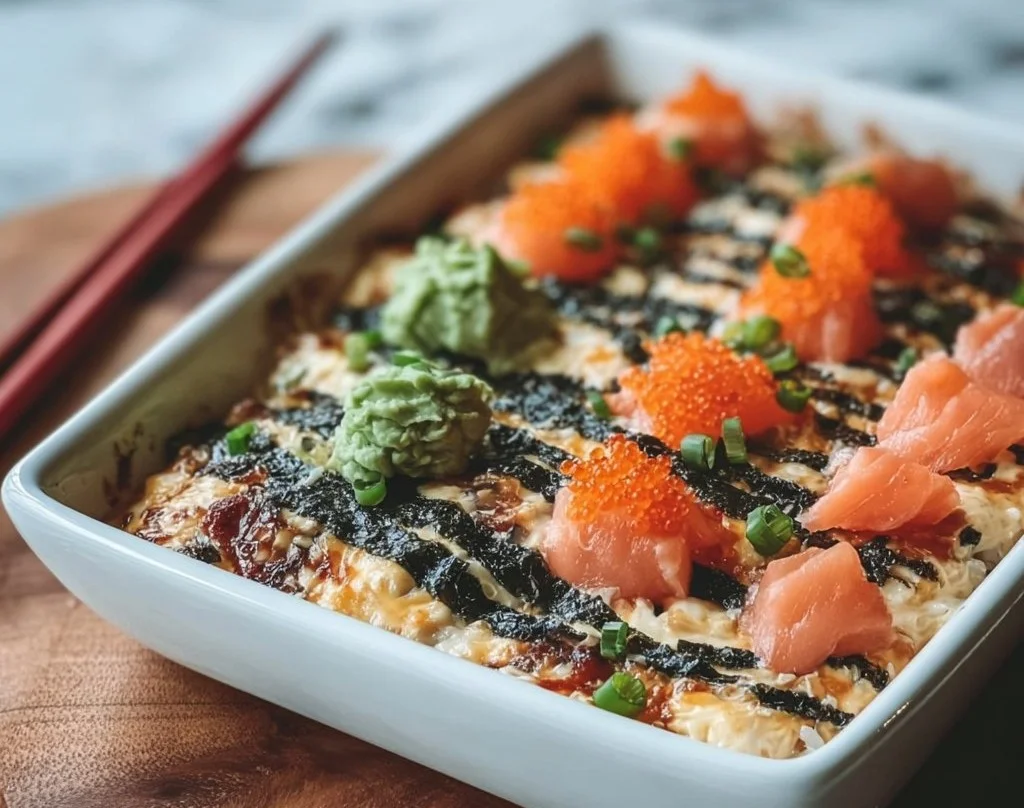 Sushi cuit parfait avec riz vinaigré, saumon frais et avocat