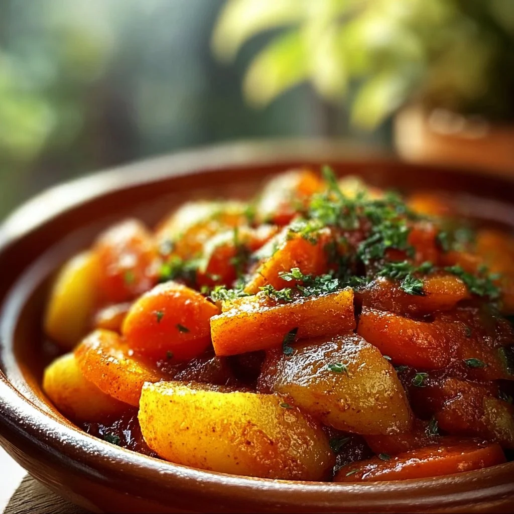 Tajine de légumes mijotés