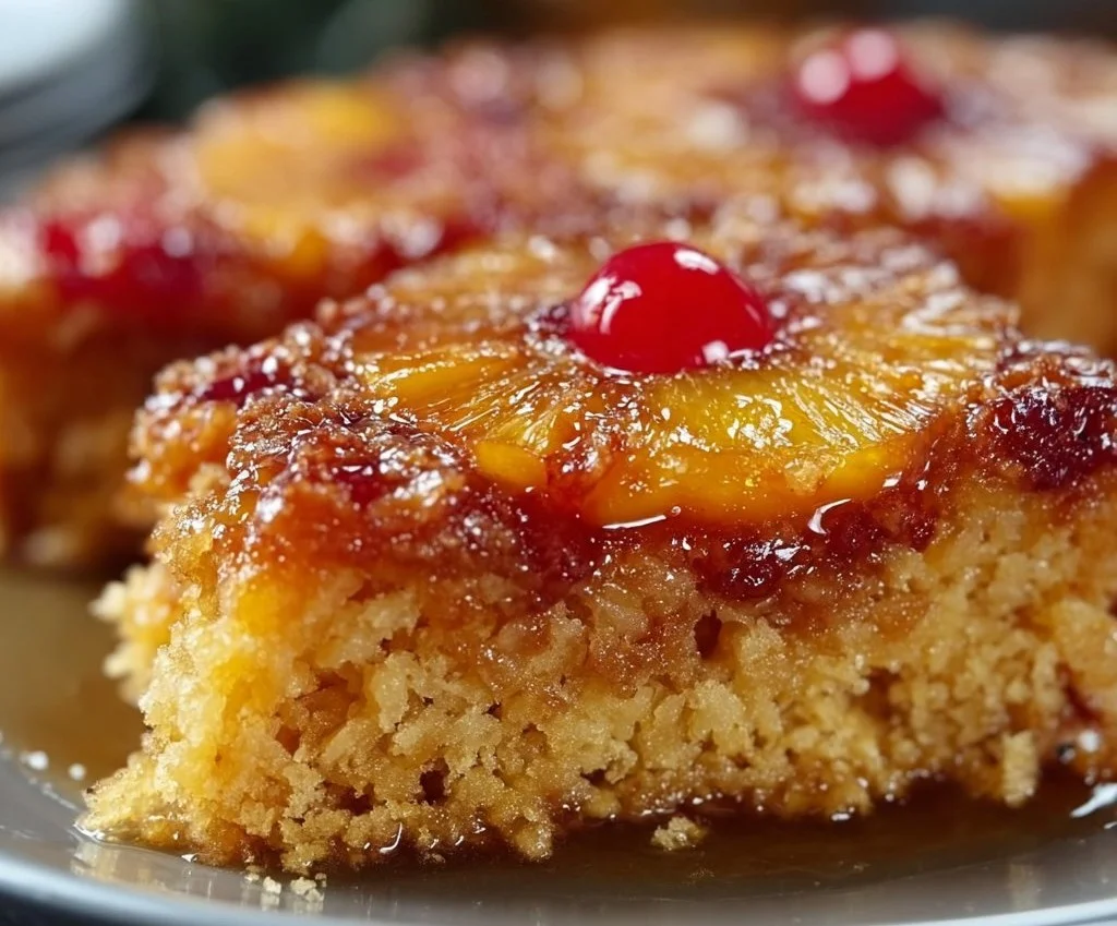 Gâteau inversé à l'ananas