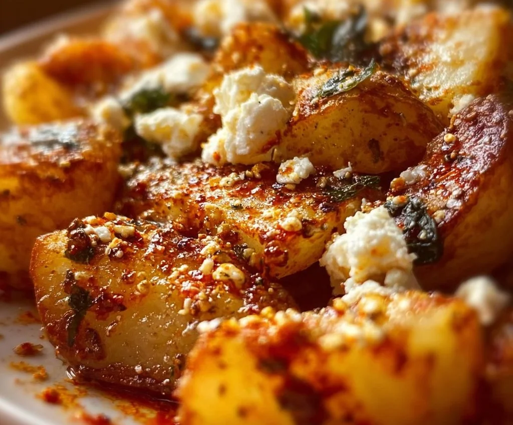 Pommes de terre rôties au feta