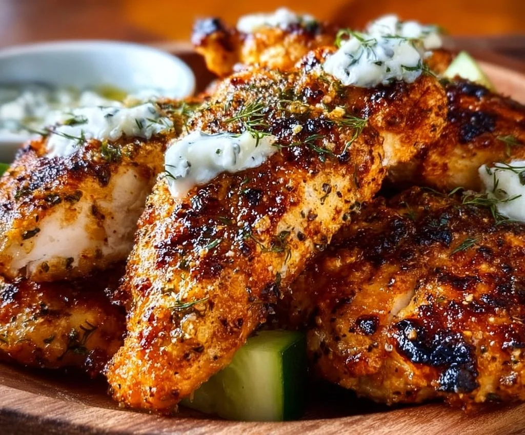 Poulet grec revisité