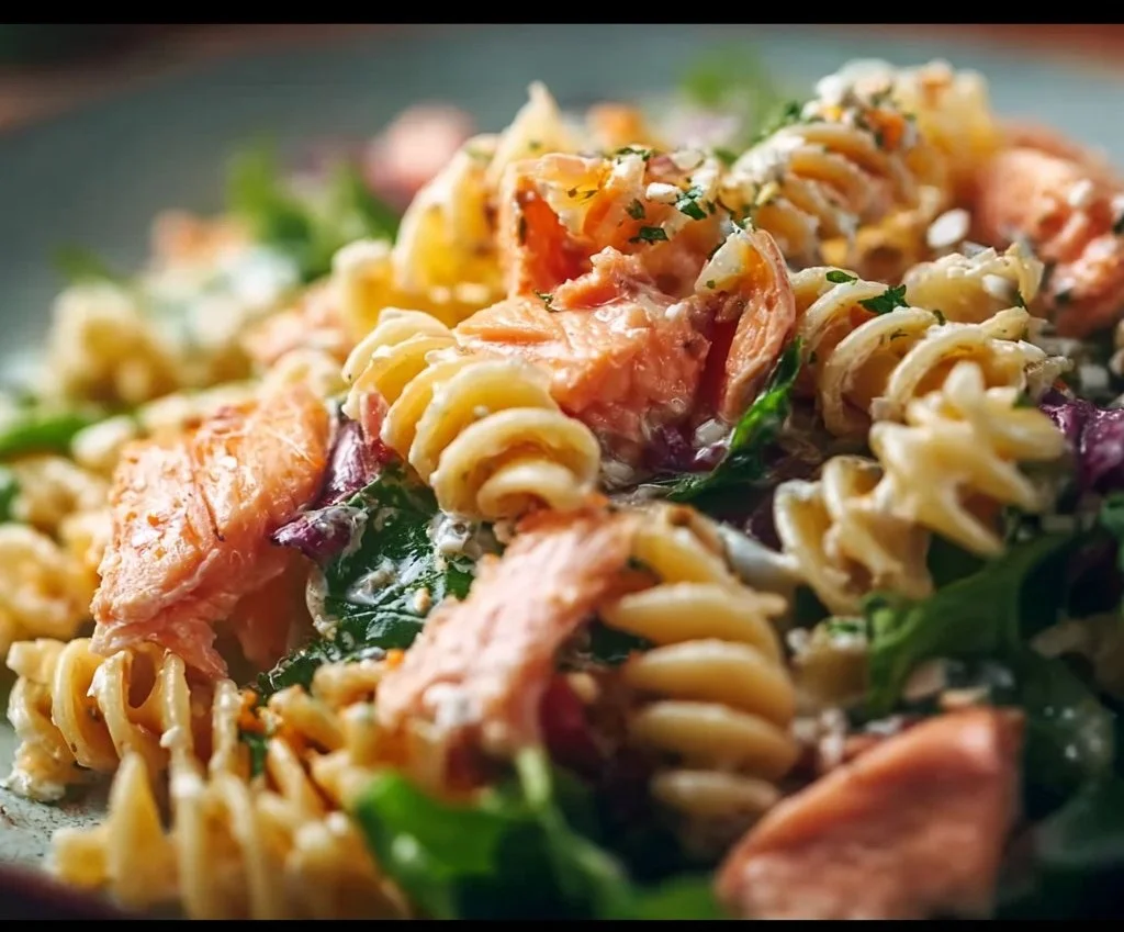 Salade de pâtes au saumon : fraîcheur, légèreté et plaisir garanti