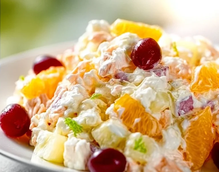 Recette de salade des dieux garnie de légumes frais et de vinaigrette