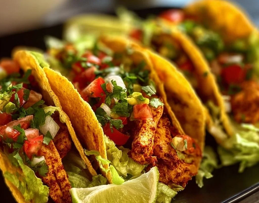 Tacos de poulet rapides